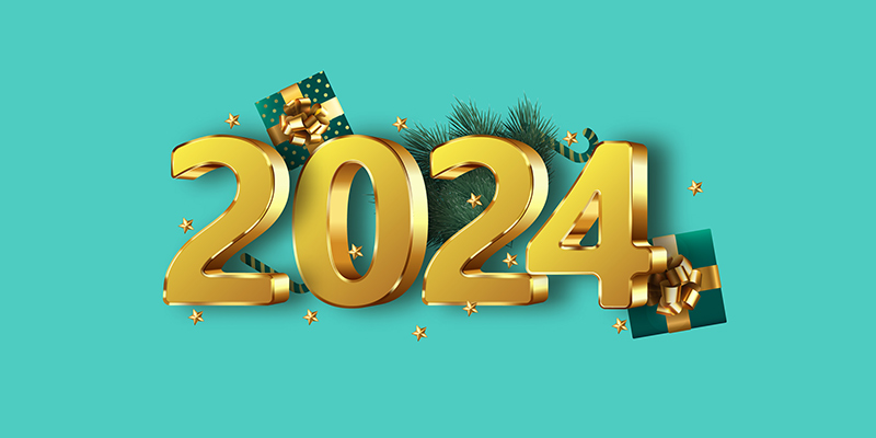 Поздравляем с Новым годом 2024!  - 1